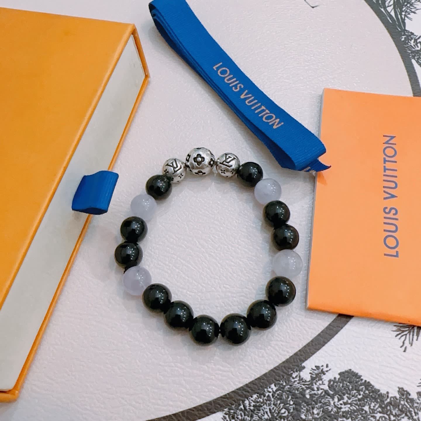 Louis Vuitton Beaded Bracelet